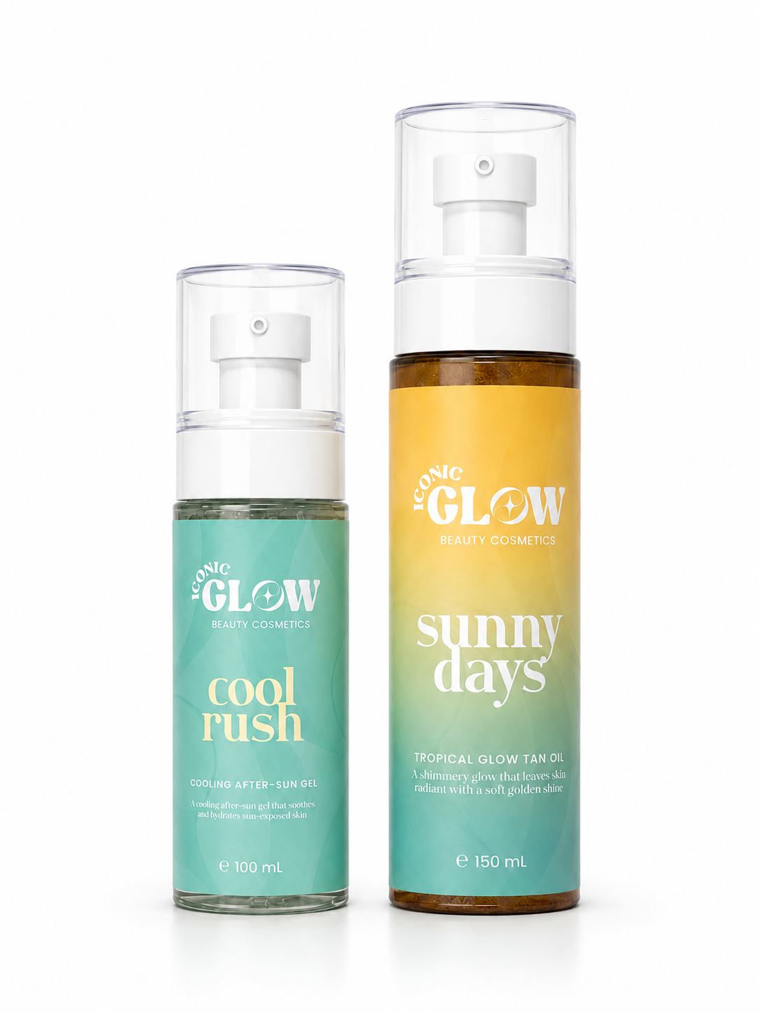 Summer Glow Duo - Cooling After-Sun Gel & Tropical Tan Oil